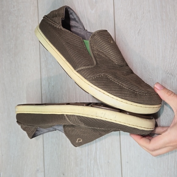 Olukai Nohea mesh slip on Loafer moccasin shoes mens sz 9 - Picture 10 of 15